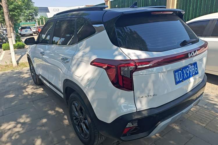 Used Kia Seltos 2023 1.5L CVT Luxury Edition Rear Left 45 Deg