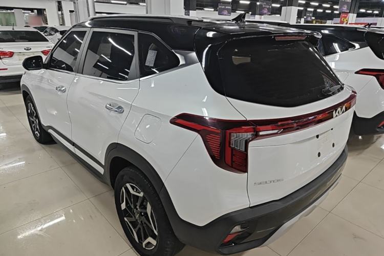 Used Kia Seltos 2023 1.5L CVT Luxury Edition Rear Left 45 Deg