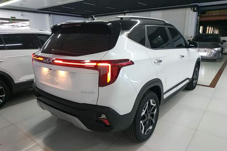 Used Kia Seltos 2023 1.5L CVT Luxury Edition Rear Right 45 Deg