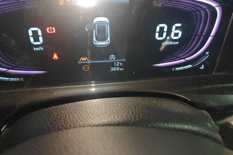 Used Kia Seltos 2026 1.5L IVT Luxury Edition Odometer Close Up