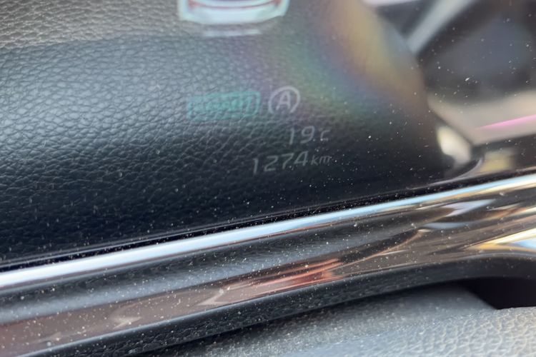 Used Kia Seltos 2026 Model 1.5L IVT Comfort Edition Odometer Close Up