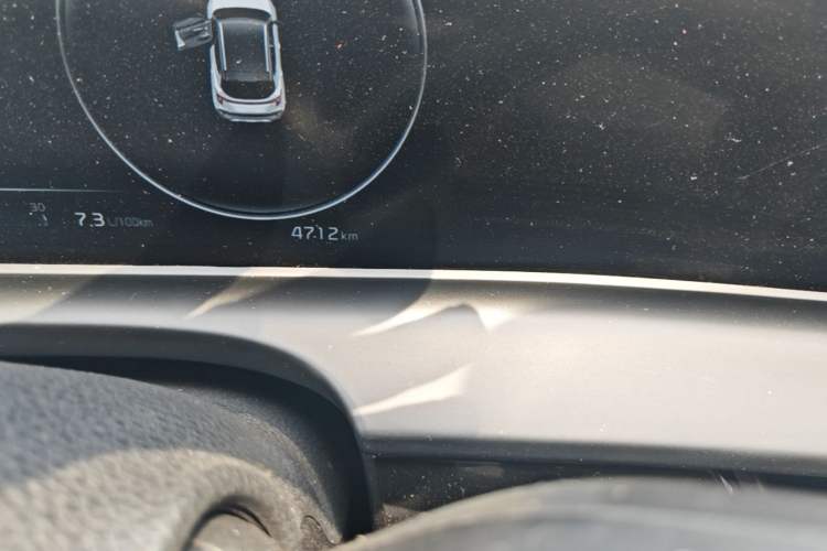 Used Kia Seltos 2026 1.5L IVT Prestige Edition Odometer Close Up