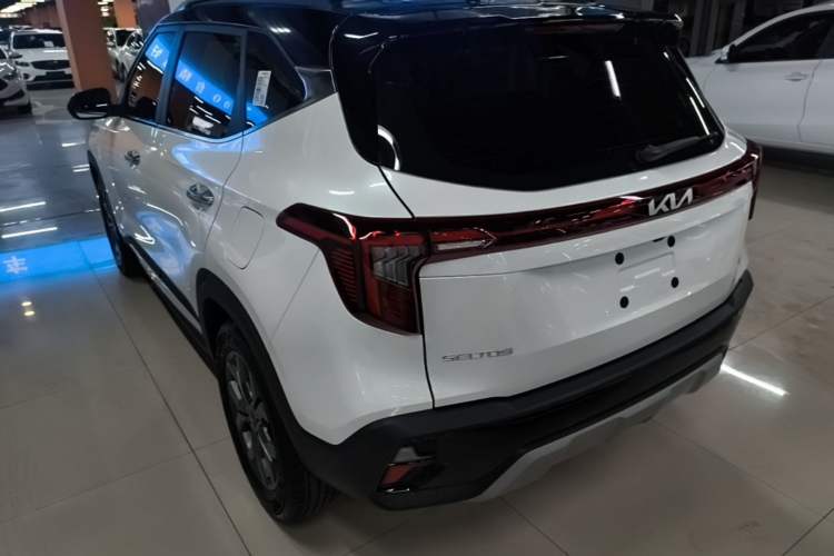 Used Kia Seltos 2026 1.5L IVT Luxury Edition Rear Left 45 Deg