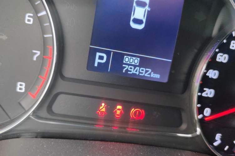 Used Kia Shuma 2014 1.6T Fashion Edition China IV Odometer Close Up