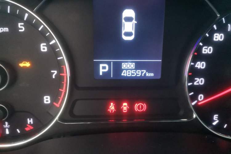 Used Kia Shuma 2014 1.6T Luxury Edition China IV Odometer Close Up