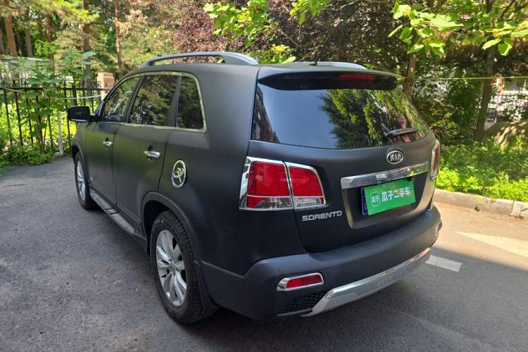 Used Kia Sorento 2012 2.4L Gasoline Luxury Edition Rear Left 45 Deg