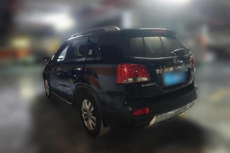 Used Kia Sorento 2012 2.4L Gasoline Luxury Edition Rear Left 45 Deg