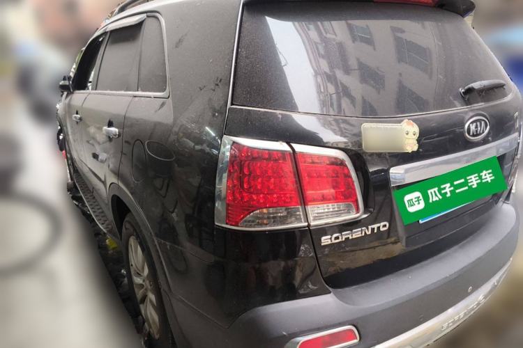 Used Kia Sorento 2012 2.4L Gasoline Luxury Edition Rear Left 45 Deg
