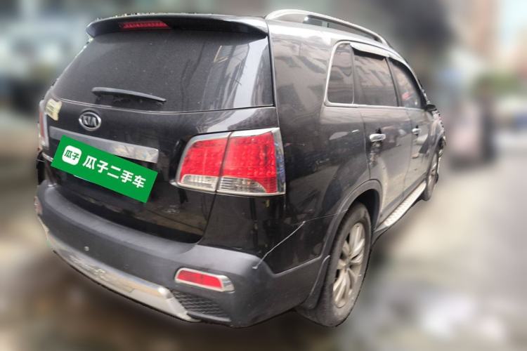 Used Kia Sorento 2012 2.4L Gasoline Luxury Edition Rear Right 45 Deg