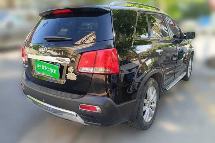 Used Kia Sorento 2012 2.4L Gasoline Luxury Edition Rear Right 45 Deg