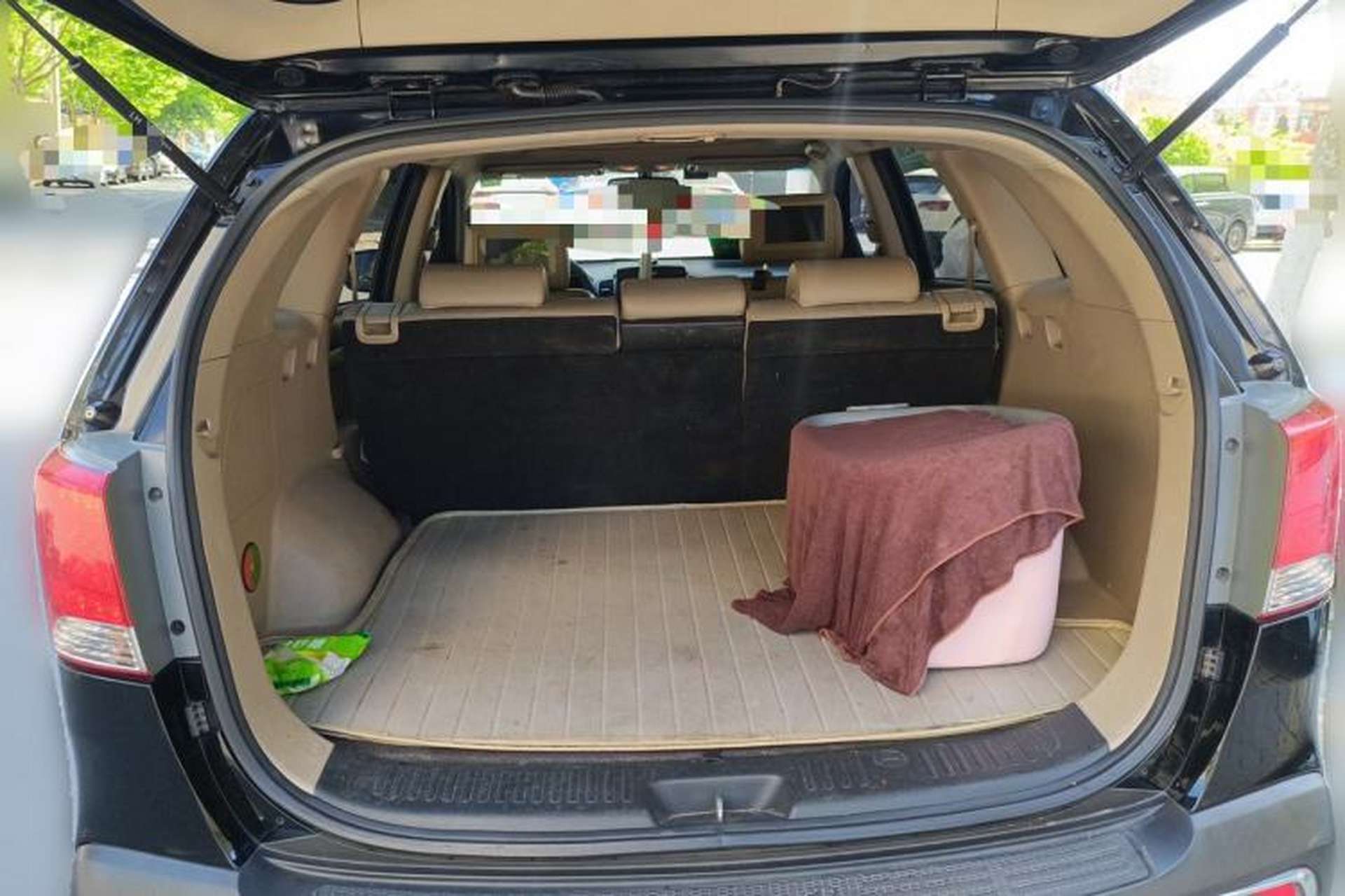 Used Kia Sorento 2012 2.4L Gasoline Luxury Edition Trunk