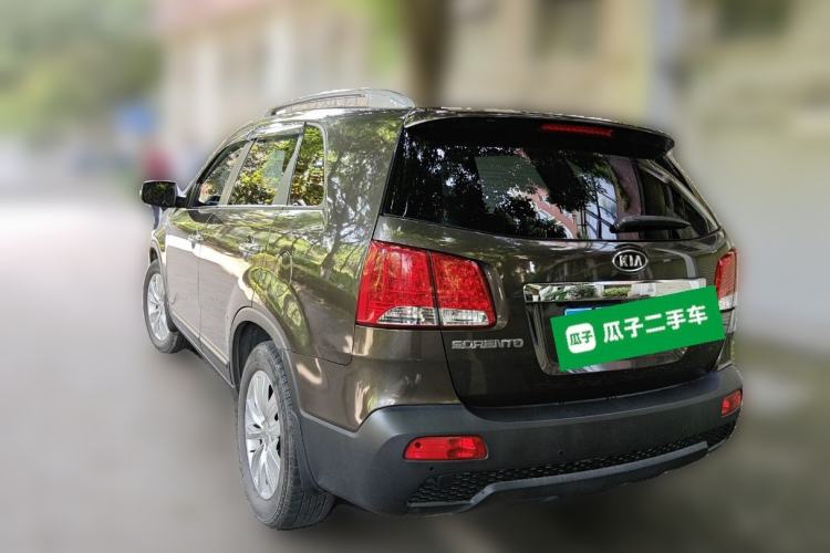 Used Kia Sorento 2012 2.4L Gasoline Supreme Edition Rear Left 45 Deg