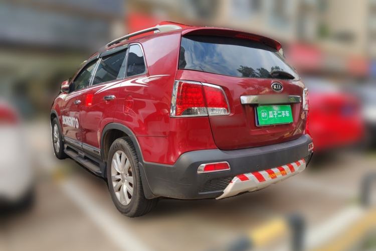 Used Kia Sorento 2012 2.4L Gasoline Supreme Edition Rear Left 45 Deg