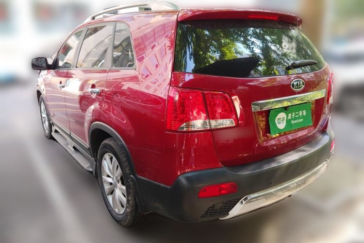 Used Kia Sorento 2012 2.4L Gasoline Luxury Edition Rear Left 45 Deg