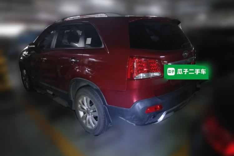 Used Kia Sorento 2012 2.4L Gasoline Supreme Edition Rear Left 45 Deg
