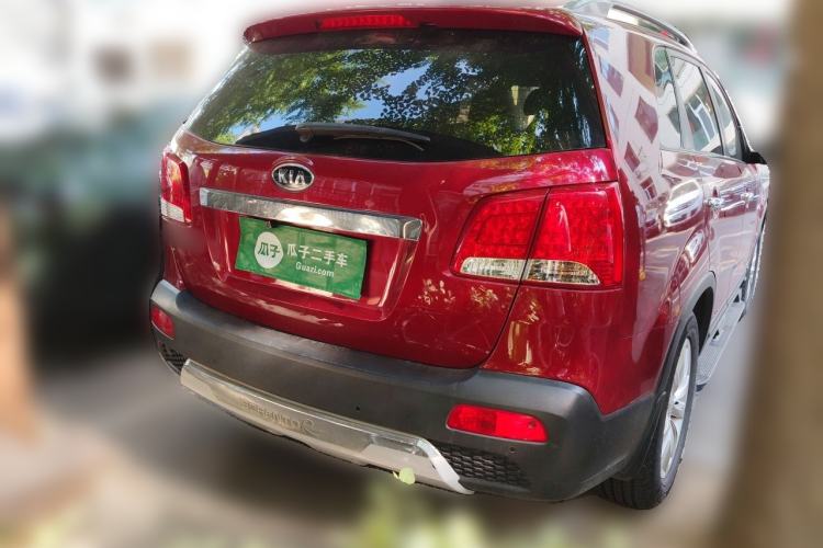 Used Kia Sorento 2012 2.4L Gasoline Luxury Edition Rear Right 45 Deg