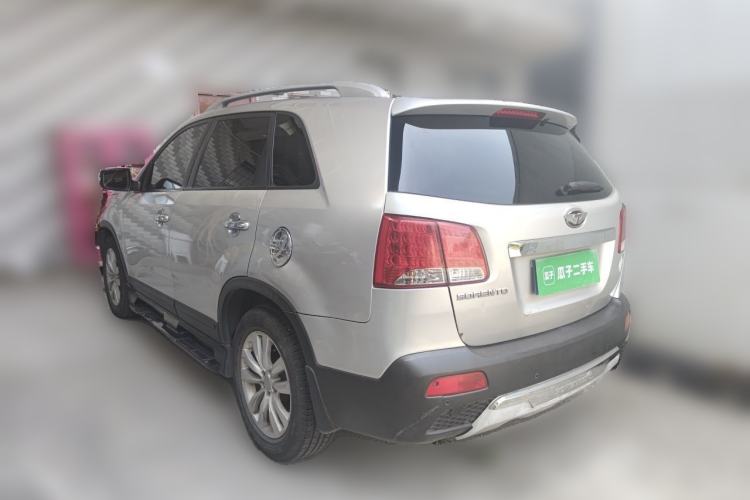 Used Kia Sorento 2012 2.4L Gasoline Luxury Edition Rear Left 45 Deg