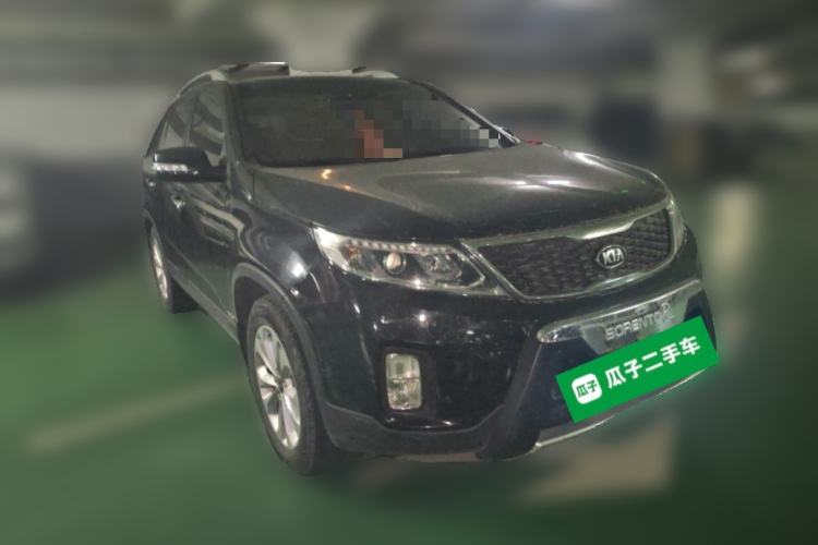 Used Kia Sorento 2013 2.4L 7-Seater Gasoline Luxury Version China IV Standard Front Right 45 Deg