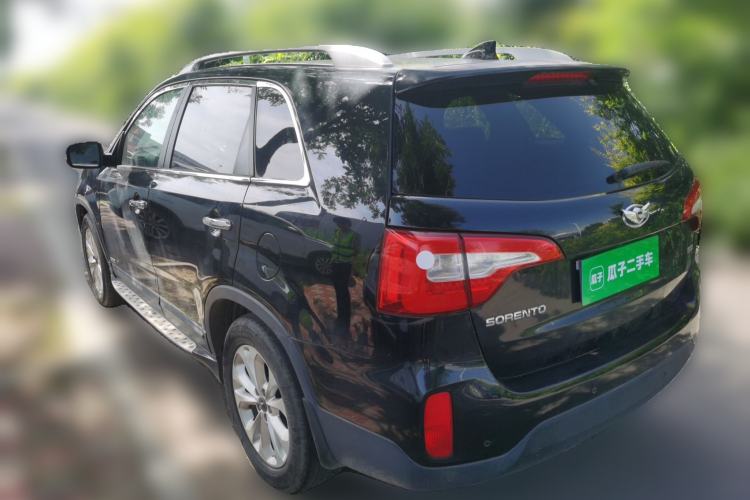 Used Kia Sorento 2013 2.4L 5-Seater Gasoline Supreme Edition China V Standard Rear Left 45 Deg