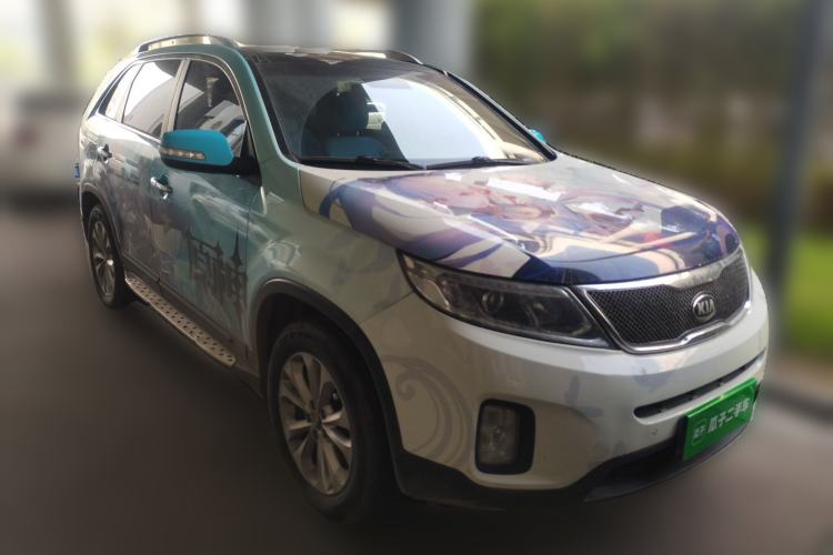 Used Kia Sorento 2013 2.4L 7-Seater Gasoline Luxury Version China IV Standard Front Right 45 Deg