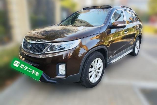 Used Kia Sorento 2013 2.4L 7-Seater Gasoline Luxury Version China IV Standard