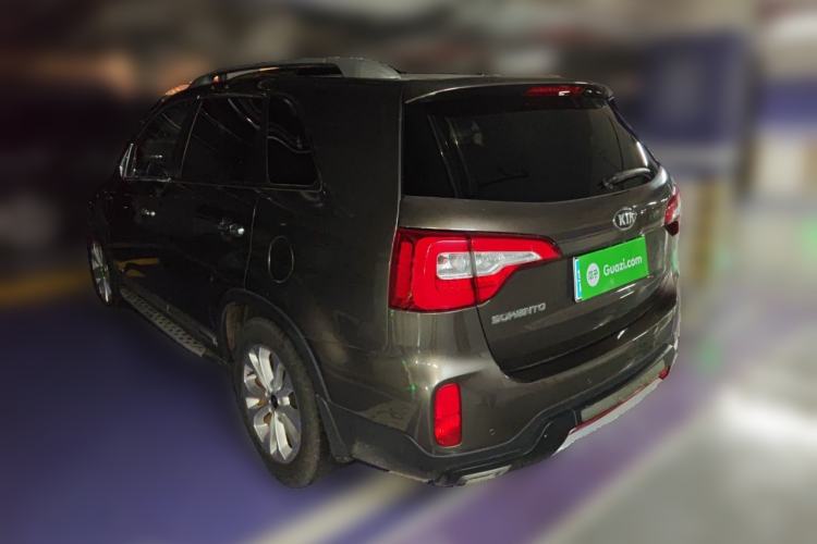 Used Kia Sorento 2013 2.4L 7-seat Gasoline Luxury Edition Rear Left 45 Deg