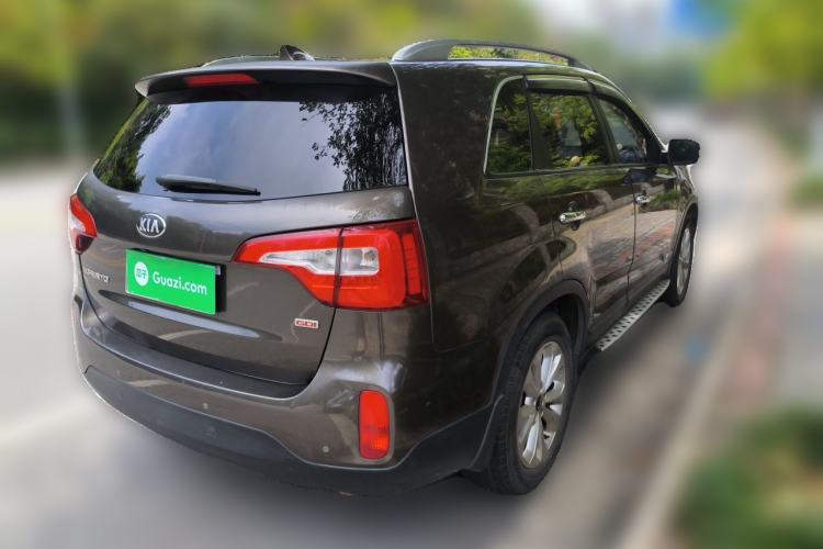 Used Kia Sorento 2013 2.4L 7-Seater Gasoline Luxury Version China IV Standard Rear Right 45 Deg