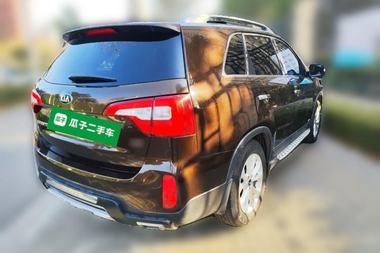 Used Kia Sorento 2013 2.4L 7-Seater Gasoline Luxury Version China IV Standard Rear Right 45 Deg