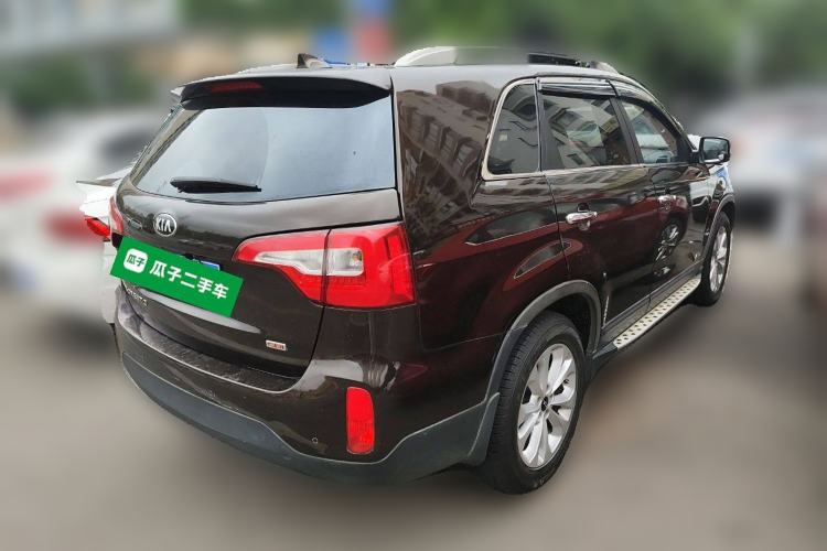 Used Kia Sorento 2013 2.4L 7-Seater Gasoline Luxury Version China IV Standard Rear Right 45 Deg