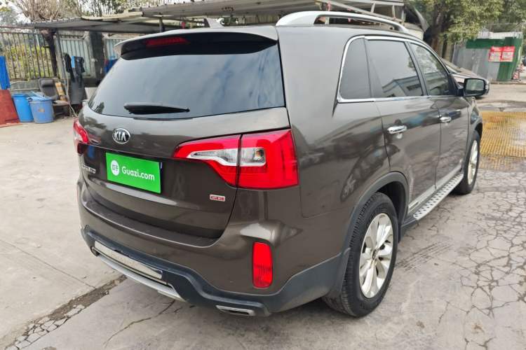 Used Kia Sorento 2013 2.4L 7-Seater Gasoline Luxury Version China IV Standard Rear Right 45 Deg