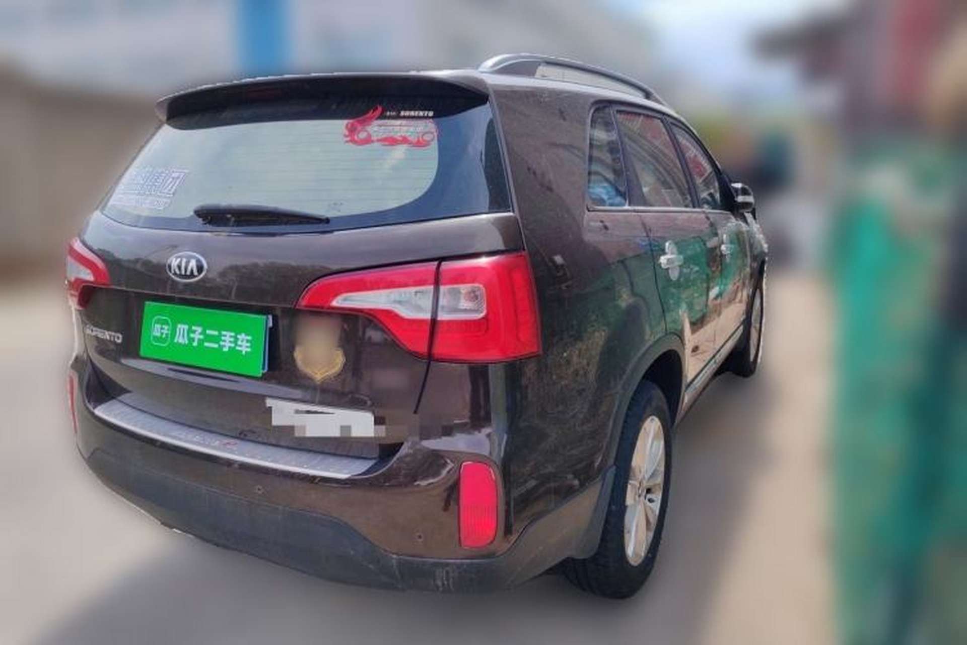 Used Kia Sorento 2013 2.4L 7-Seater Gasoline Comfort Edition China V Standard Rear Right 45 Deg