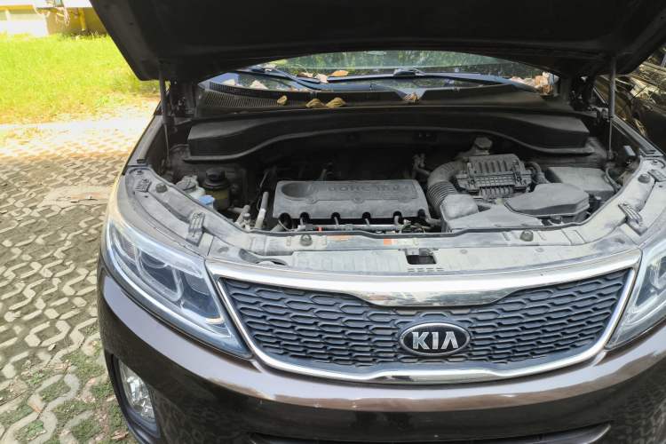 Used Kia Sorento 2013 2.4L 7-seat Gasoline Luxury Edition Engine Bay Right