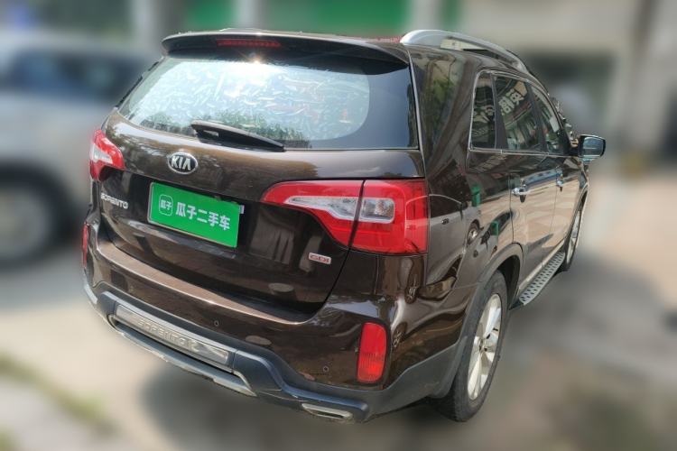 Used Kia Sorento 2013 2.4L 5-Seater Gasoline Comfort Version China IV Standard Rear Right 45 Deg