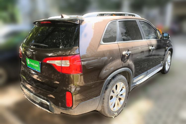 Used Kia Sorento 2013 2.4L 7-seat Gasoline Luxury Edition Rear Right 45 Deg