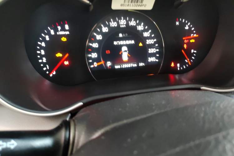 Used Kia Sorento 2013 2.4L 7-Seater Gasoline Luxury Edition China V Standard Odometer Close Up