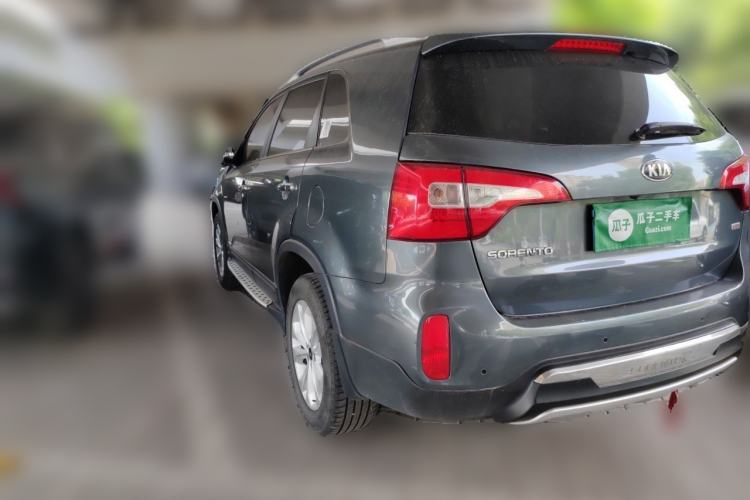 Used Kia Sorento 2013 2.4L 7-Seater Gasoline Luxury Edition China V Standard Rear Left 45 Deg