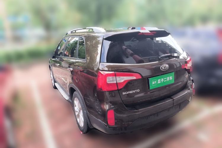 Used Kia Sorento 2013 2.4L 5-Seater Gasoline Supreme Edition Rear Left 45 Deg