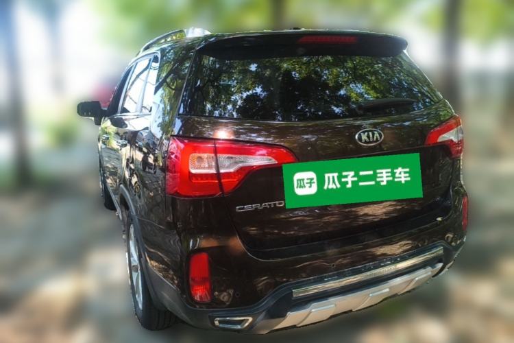 Used Kia Sorento 2013 2.4L 7-Seater Gasoline Supreme Edition China IV Standard Rear Left 45 Deg