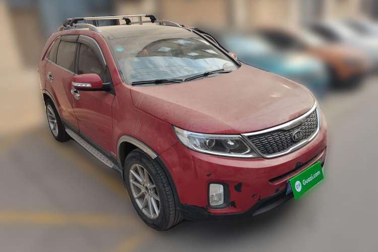 Used Kia Sorento 2013 2.4L 7-Seater Gasoline Comfort Version China IV Standard Front Right 45 Deg