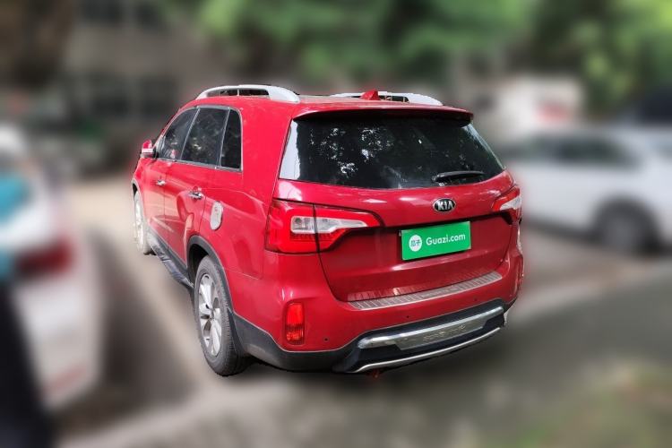Used Kia Sorento 2013 2.4L 7-seat Gasoline Luxury Edition Rear Left 45 Deg