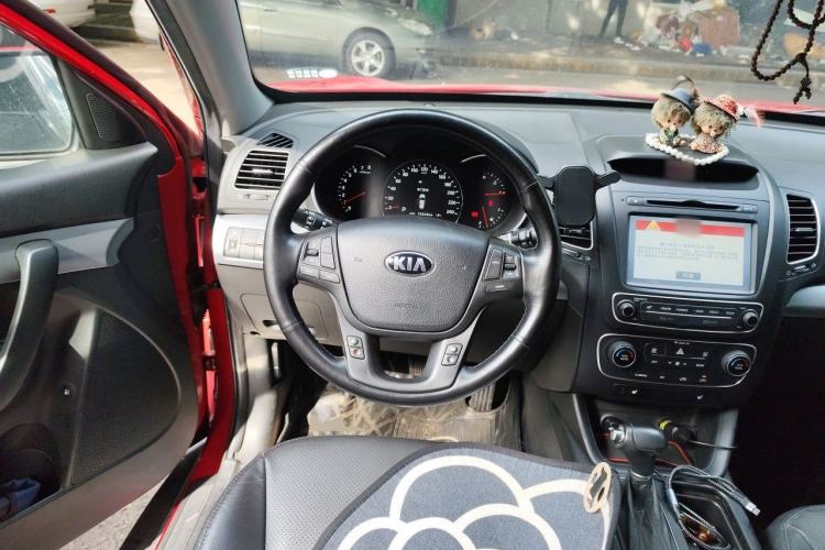 Used Kia Sorento 2013 2.4L 7-seat Gasoline Luxury Edition Steering Wheel