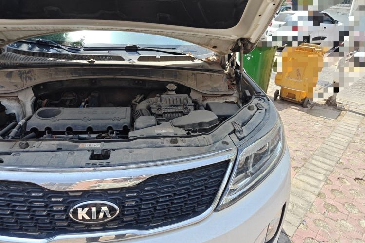 Used Kia Sorento 2013 2.4L 7-seat Gasoline Luxury Edition Engine Bay Left