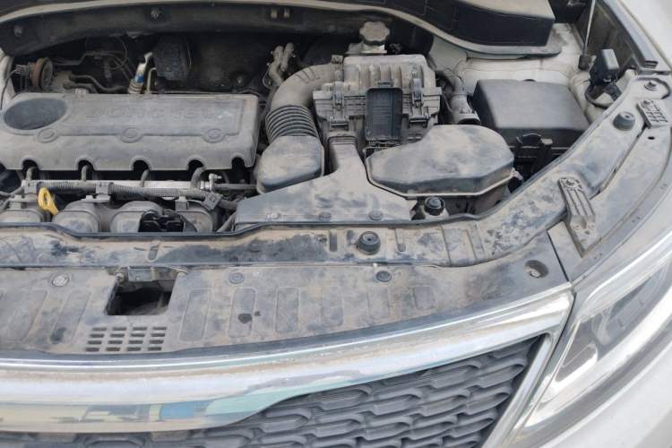 Used Kia Sorento 2013 2.4L 7-seat Gasoline Luxury Edition Engine Bay Left