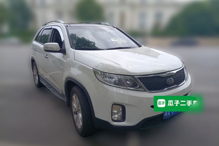 Used Kia Sorento 2013 2.4L 5-Seater Gasoline Luxury Version China IV Standard Front Right 45 Deg