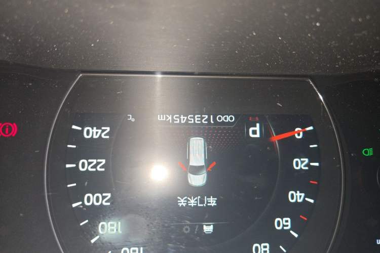 Used Kia Sorento 2013 2.2T 5-Seater Diesel Luxury Edition Odometer Close Up