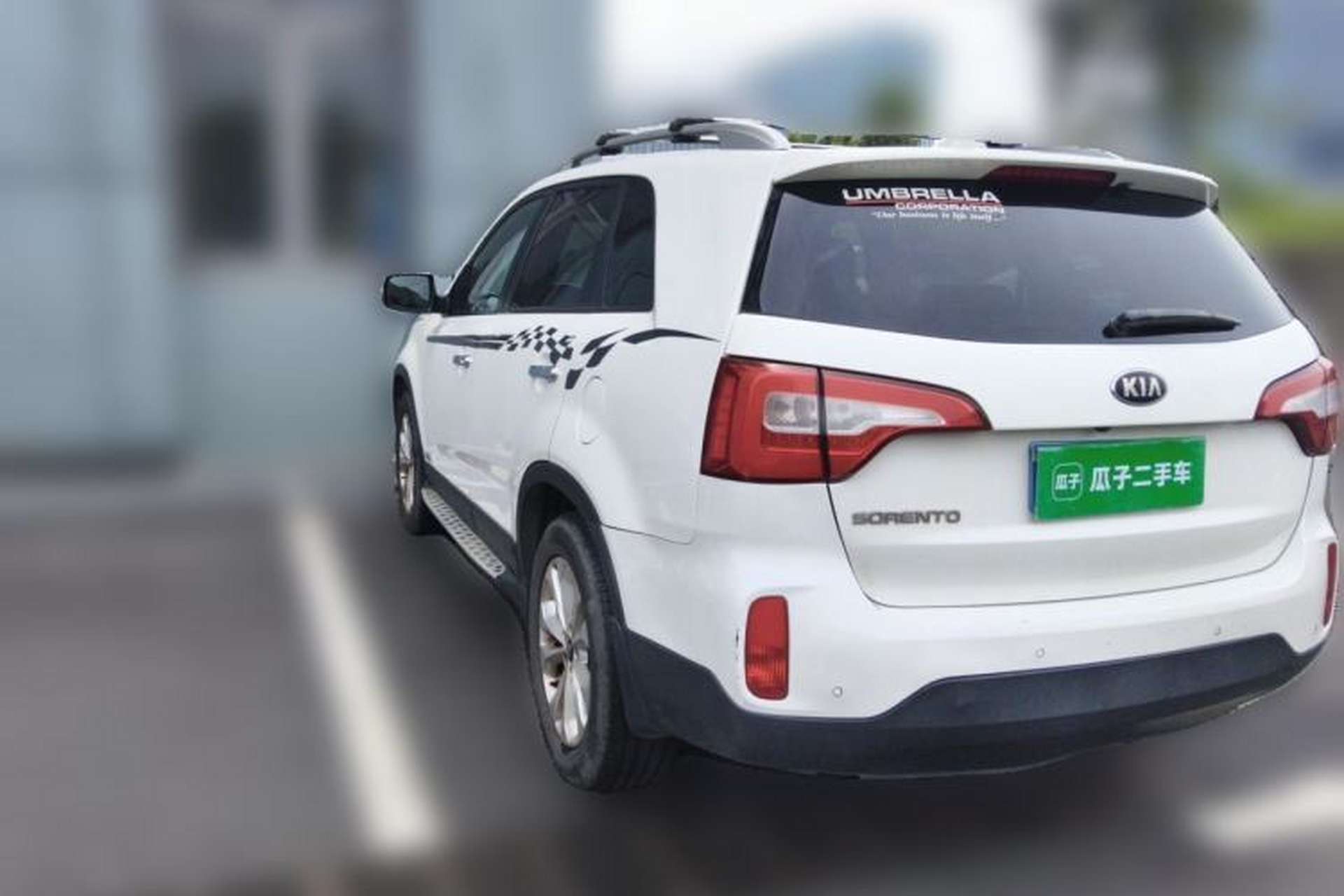 Used Kia Sorento 2013 2.2T 7-seat Diesel Luxury Edition Rear Left 45 Deg
