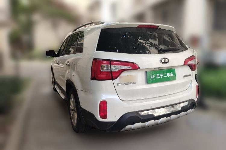 Used Kia Sorento 2013 2.4L 5-Seater Gasoline Luxury Version China V Standard Rear Left 45 Deg