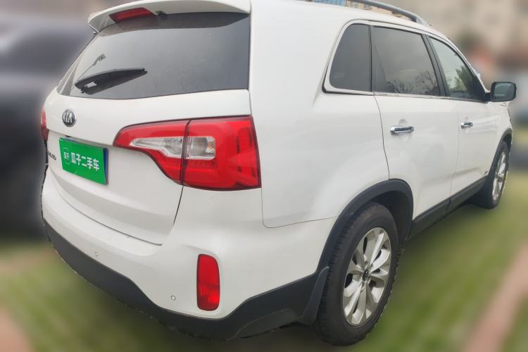 Used Kia Sorento 2013 2.4L 7-seat Gasoline Luxury Edition Rear Right 45 Deg