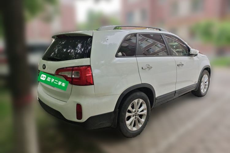 Used Kia Sorento 2013 2.4L 7-seat Gasoline Luxury Edition Rear Right 45 Deg