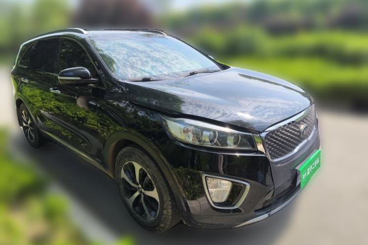 Used Kia Sorento 2015 Sorento L 2.4L Gasoline 4WD Elite Edition 7 Seats China IV Standard Front Right 45 Deg